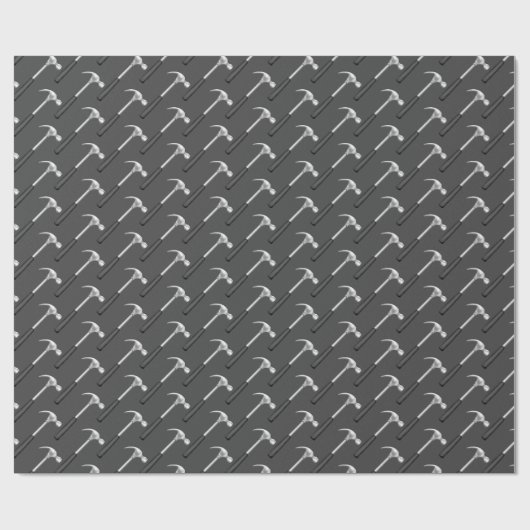 Papier Cadeau outil marteau (Plat)