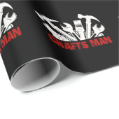 Papier Cadeau Outils d'artisan Outils de charpentier (Coin rond)