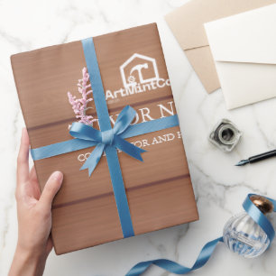 Papier Cadeau Outils de charpentier bricoleur de construction mo
