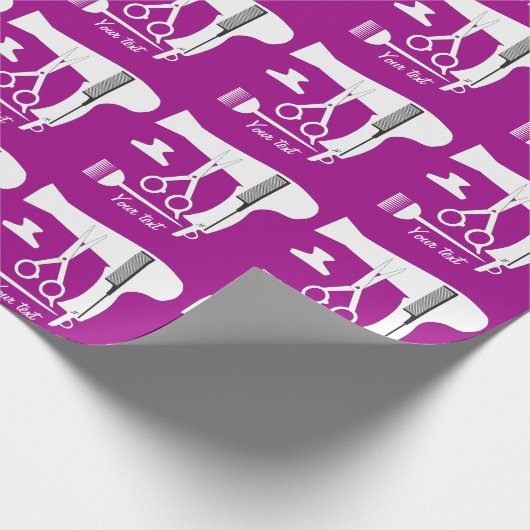 Papier Cadeau Outils de coiffures (Coin)