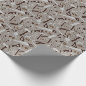 Papier Cadeau Outils de menuiserie, Boiseries (Coin)