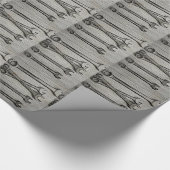 Papier Cadeau Outils mécaniques (Coin)