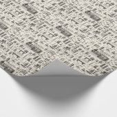 Papier Cadeau Outils scientifiques (Coin)