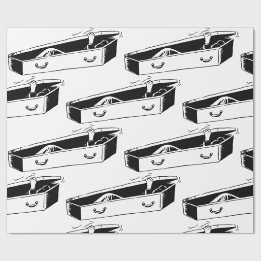 Papier Cadeau Ouverture du café (Plat)