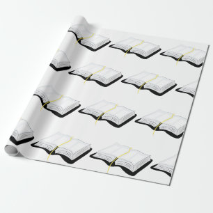 Papier Cadeau Ouvrez la bible