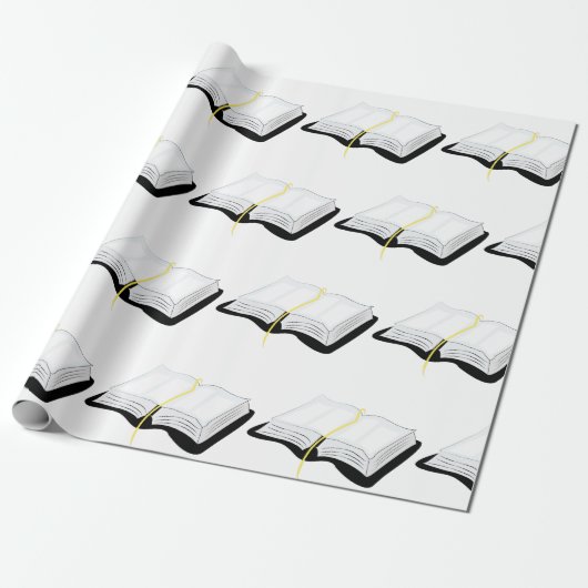 Papier Cadeau Ouvrez la bible (Déroulé)