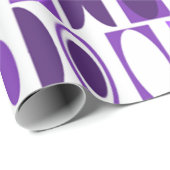 Papier Cadeau Ovales Art déco (Coin rond)