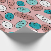 Papier Cadeau Ovales atomiques (Coin)