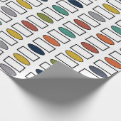 Papier Cadeau Ovales et rectangles - Mélangés (Coin)