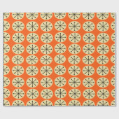 Papier Cadeau Ovales et Starburst (Plat)