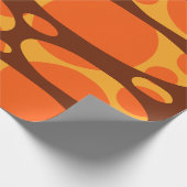 Papier Cadeau Ovales stratifiés des années 1970 (Coin)