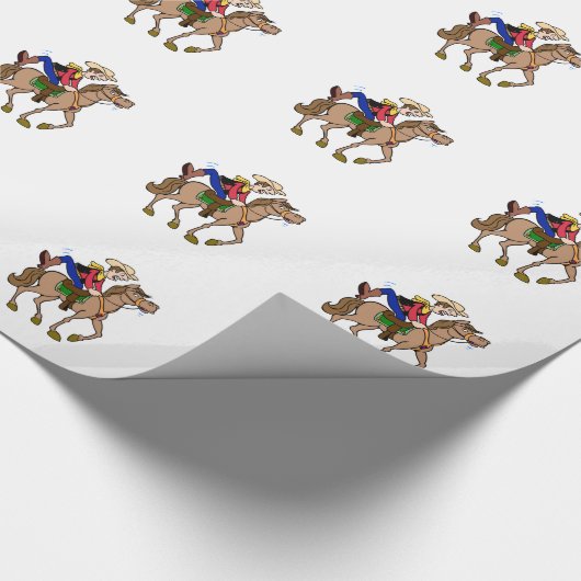 Papier Cadeau Overager Cowboy (Coin)
