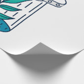 Papier Cadeau OVNI Alien (Coin)