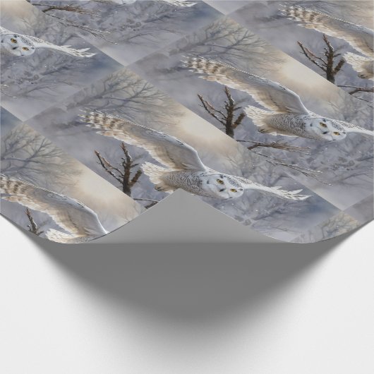 Papier Cadeau Owl (Coin)