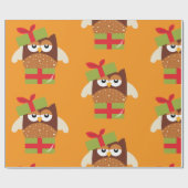 Papier Cadeau Owl Gift (Plat)