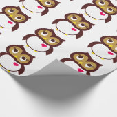 Papier Cadeau Owl t'aime (Coin)