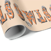 Papier Cadeau Owls Est Le Nom, (Coin rond)