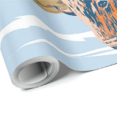 Papier Cadeau Ox musqué (Coin rond)