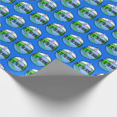 Papier Cadeau Oy To The World Chrismukkah Wrapping Papier (Coin)