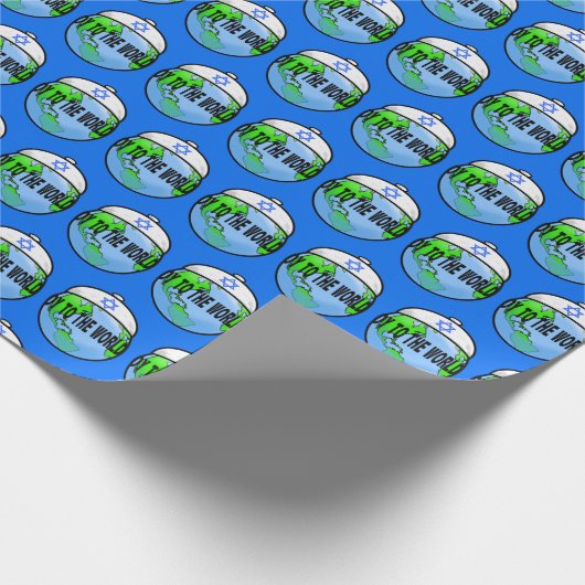 Papier Cadeau Oy To The World Chrismukkah Wrapping Papier (Coin)