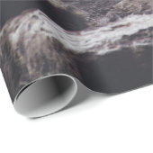 PAPIER CADEAU PACK DE LOUPS EN FORMATION ROCK (Coin rond)