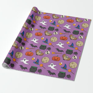Papier Cadeau Pack Halloween Kawaii