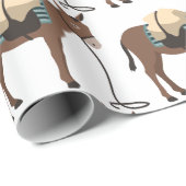 Papier Cadeau Pack Mule (Coin rond)