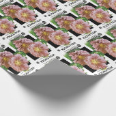 Papier Cadeau Packet Vintage de semences Hollyhock (Coin)