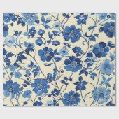 Papier Cadeau Pacock (Plat)