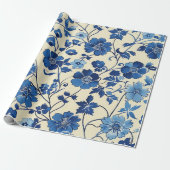 Papier Cadeau Pacock (Déroulé)