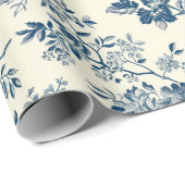 Papier Cadeau Pacock (Coin rond)