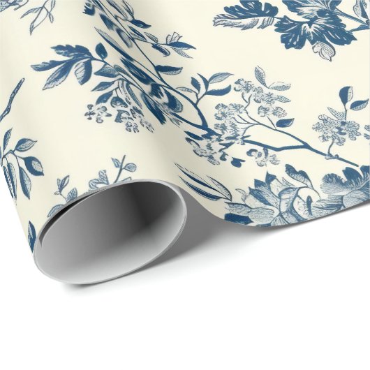 Papier Cadeau Pacock (Coin rond)