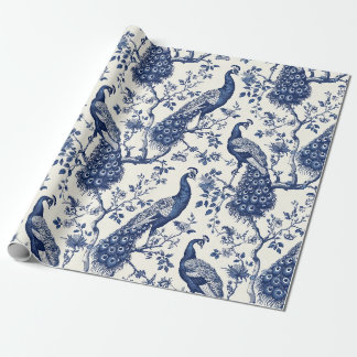 Papier Cadeau Pacock