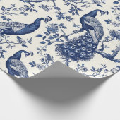 Papier Cadeau Pacock (Coin)