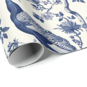 Papier Cadeau Pacock (Coin rond)