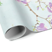 Papier Cadeau Pacock enchanté | Cadeau Pour Peacock Lover (Coin rond)