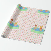 Papier Cadeau Paddling Pool Wrapping Paper (Déroulé)