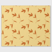 Papier Cadeau Page Couleur des fleurs (Plat)