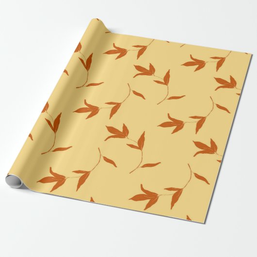 Papier Cadeau Page Couleur des fleurs (Déroulé)