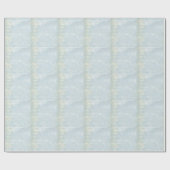 Papier Cadeau Page d'art grunge bleu (Plat)