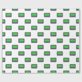 Papier Cadeau pager émoji (Plat)