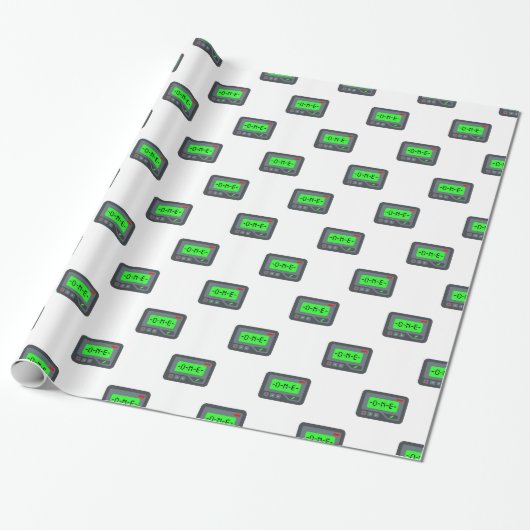 Papier Cadeau pager émoji (Déroulé)