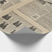 Papier Cadeau Pages du catalogue Steampunk (Coin)