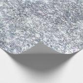 Papier Cadeau Paillette d'argent Glam Bling Tendance Cadeau de s (Coin)