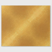 Papier Cadeau Paillettes dorées tendance (Plat)