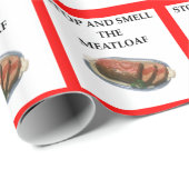 PAPIER CADEAU PAIN DE VIANDE (Coin rond)