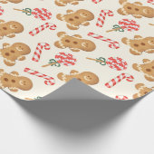 Papier Cadeau Pain D'Envers Et Sucres de canne (Coin)