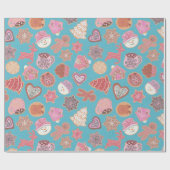 Papier Cadeau Pain d'épices, biscuits joliment décorés (Plat)