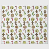 Papier Cadeau Pain d'épices Bonbon mignon Motif Graphique Motif (Plat)