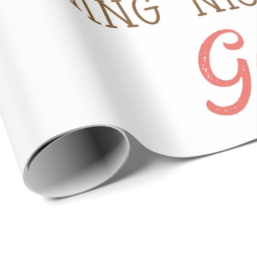 Papier Cadeau Pain d'épices et tout Nice (Coin rond)